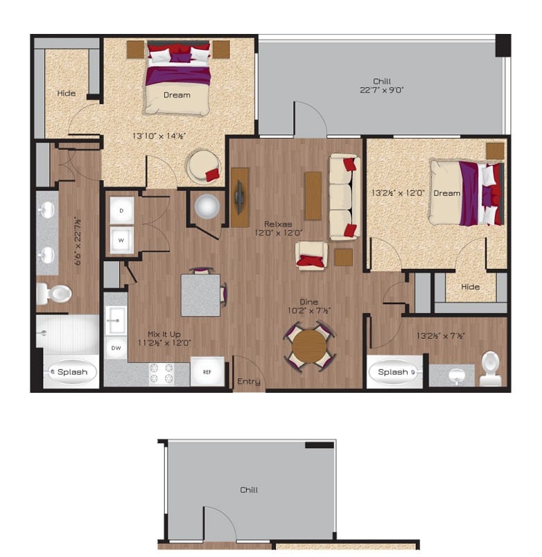 B2 floor plan